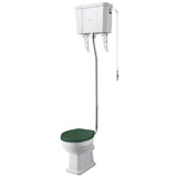 Bayswater Fitzroy Traditional Comfort Height Close Coupled Toilet With Seat