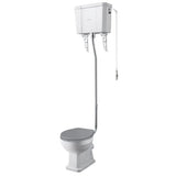 Bayswater Fitzroy Traditional Comfort Height Close Coupled Toilet With Seat
