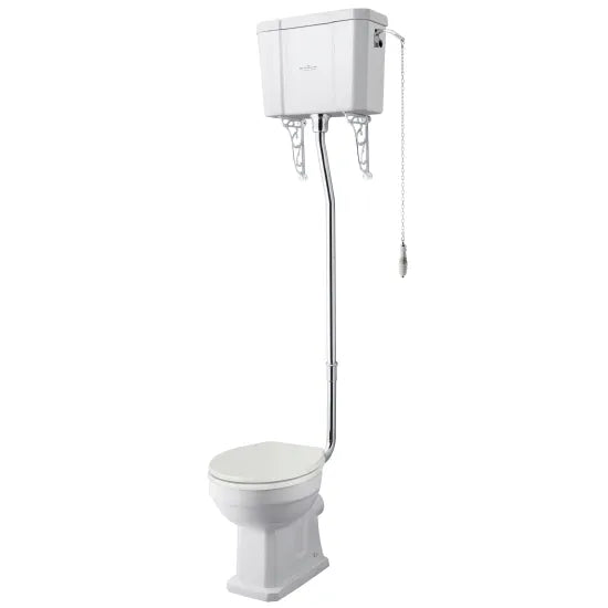 Bayswater Fitzroy Traditional Comfort Height Close Coupled Toilet With Seat