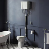 Bayswater Fitzroy Traditional Comfort Height Close Coupled Toilet With Seat