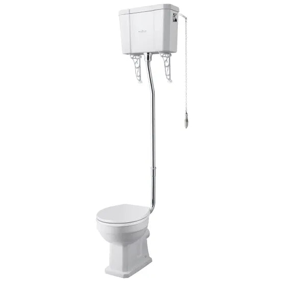 Bayswater Fitzroy Traditional Comfort Height Close Coupled Toilet With Seat