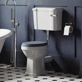 Bayswater Fitzroy Traditional Comfort Height Close Coupled Toilet With Seat