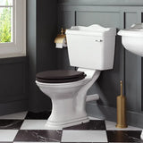 Bayswater Porchester Traditional Close Coupled Toilet With Seat