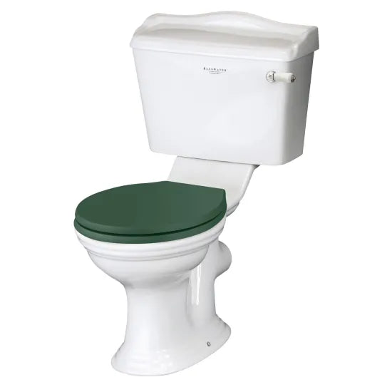 Bayswater Porchester Traditional Close Coupled Toilet With Seat
