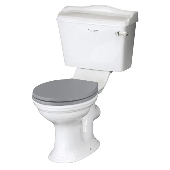 Bayswater Porchester Traditional Close Coupled Toilet With Seat