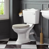 Bayswater Porchester Traditional Close Coupled Toilet With Seat