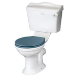 Bayswater Porchester Traditional Close Coupled Toilet With Seat