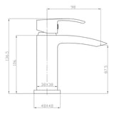 Descent Mini Mono Basin Mixer