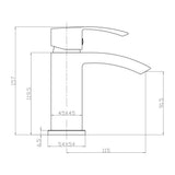 Descent Mono Basin Mixer