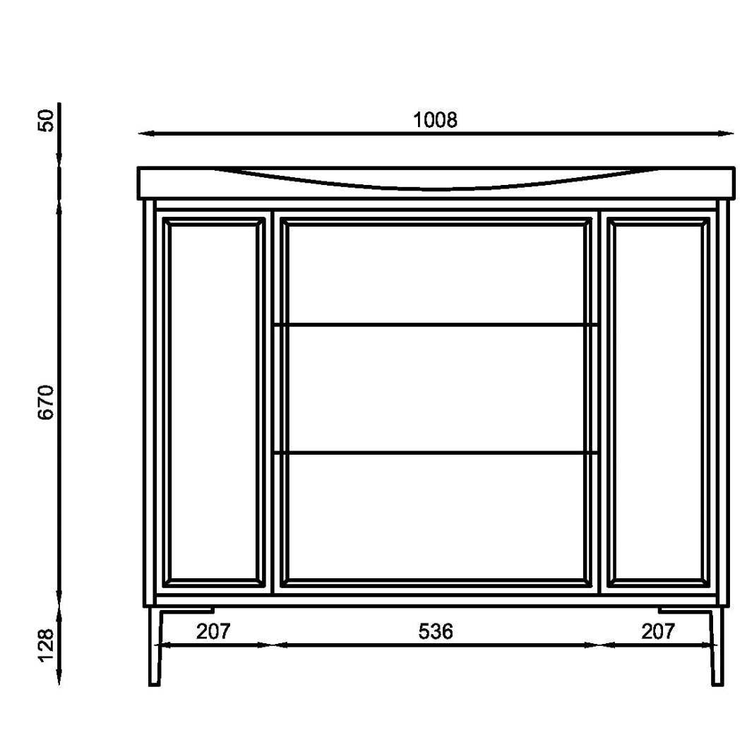 Bota floorstanding vanity 1000mm