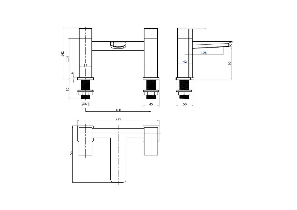 Muro Bath Filler