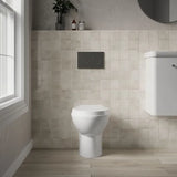 nuie Melbourne Round Back to Wall Toilet Pan