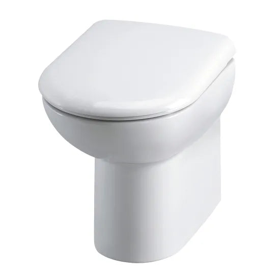 nuie Lawton Round Back to Wall Toilet Pan