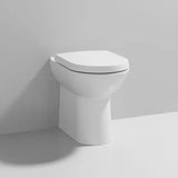 nuie Lawton Round Back to Wall Toilet Pan