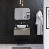 Carino 1 Drawer Wall Hung Basin Unit Inc. Basin