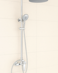 Quantum brass shower mixer - 2 variants