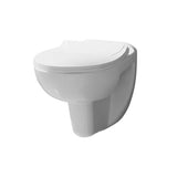 nuie 535mm Wall Hung Pan With Soft Close Seat
