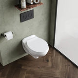 nuie 535mm Wall Hung Pan With Soft Close Seat