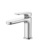 Ruvo basin mixer tap polished chrome