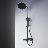 Moro Thermostatic Shower Mixer Matte Black