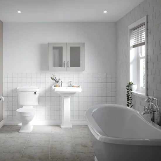 nuie Legend Traditional Close Coupled Toilet