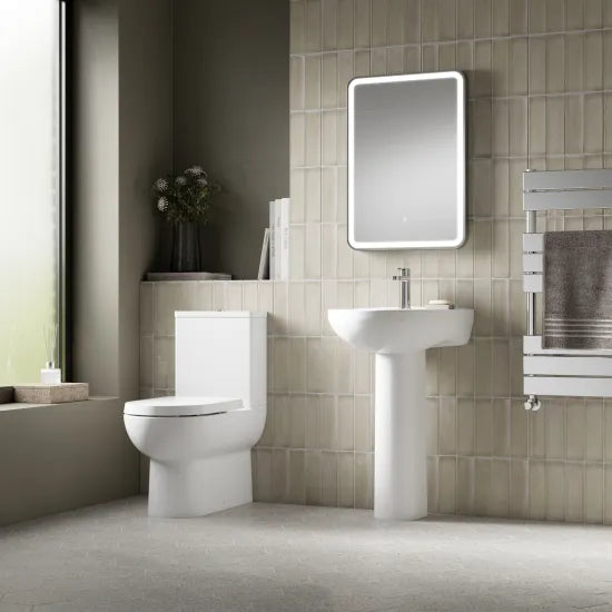 nuie Isla Compact Rimless Pan & Cistern