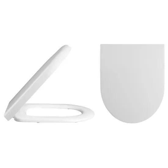 Hudson Reed Luna Flush to Wall Toilet With Seat