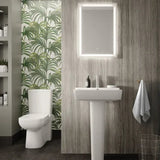 Hudson Reed Arlo Flush to Wall Toilet With Cistern & Seat