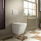 BC Designs Rimless Wall Hung Pan Square Rimless