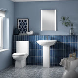 nuie Contemporary 410mm Close Coupled Toilet
