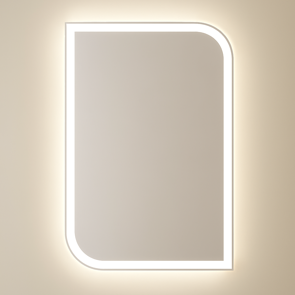 HALOGLOW LED ANTI FOG MOTION SENSOR MIRROR 500MM X 800MM