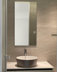 VERTICAL FRAMELESS PORTRAIT NON LED MIRROR 400MM X 700MM