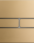 Wall squared flush button