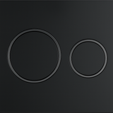 Wall round flush button