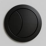 push flush button close coupled toilet matte black 38mm