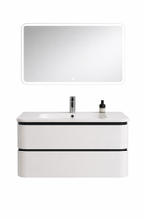 Wendy Matte White wall hung vanity 1000mm