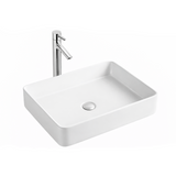 Shift Countertop Basin White Rectangular 500mm