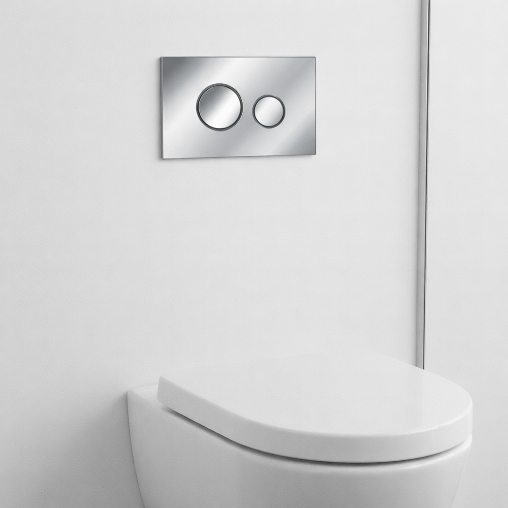 Circular Dual Flush Plate
