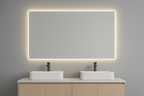 HORIZONTIAL LED ANTI FOG MOTION SENSOR MIRROR 800MM X 600MM