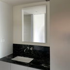SQUARE FRAMLESS NON LED MIRROR 700MM X 700MM