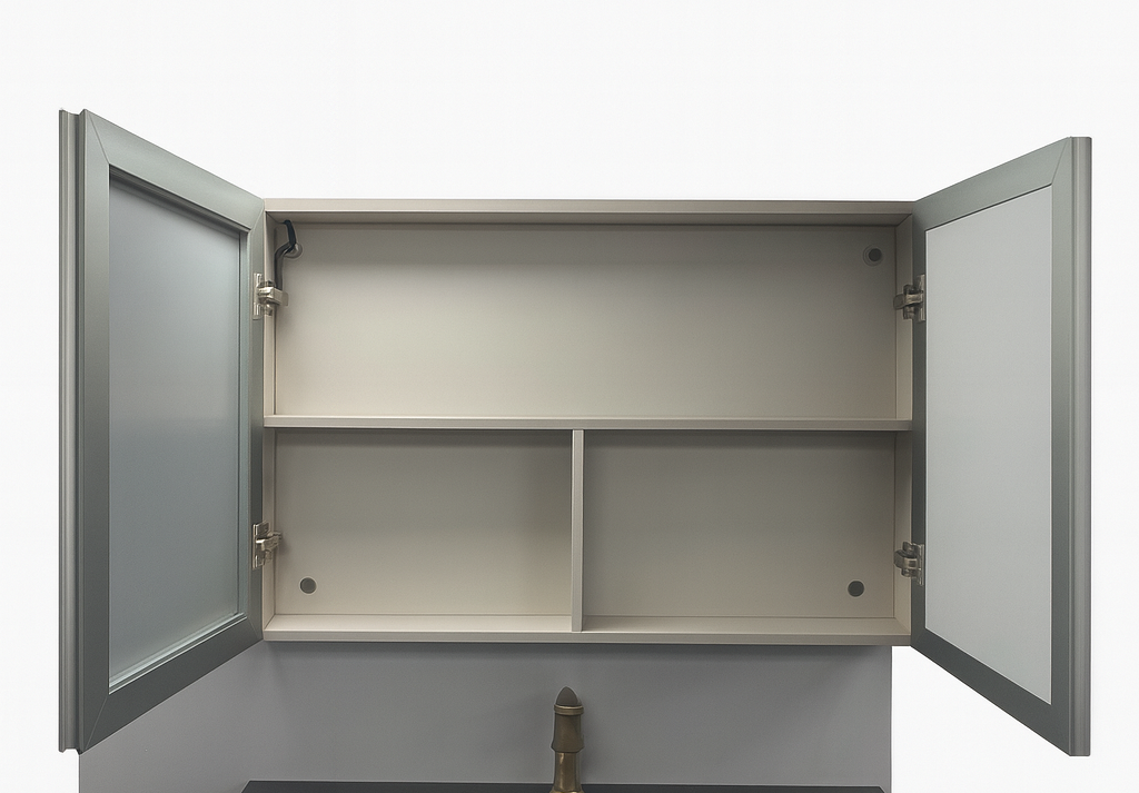LED ANTI FOG MIRROR CABINET 1000MM X 650MM
