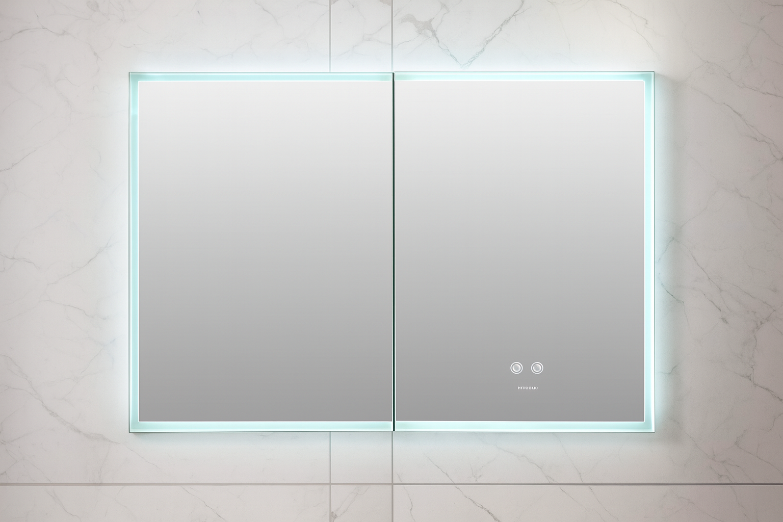LED ANTI FOG MIRROR CABINET 1000MM X 650MM