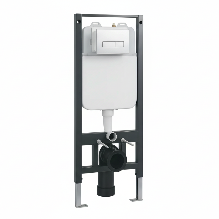 Cistern frame 1.15m for wall hung toilet