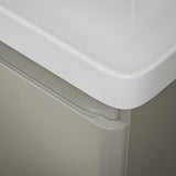 Cosmos Wall Hung 1 Drawer vanity Unit & Basin - Matt Latte