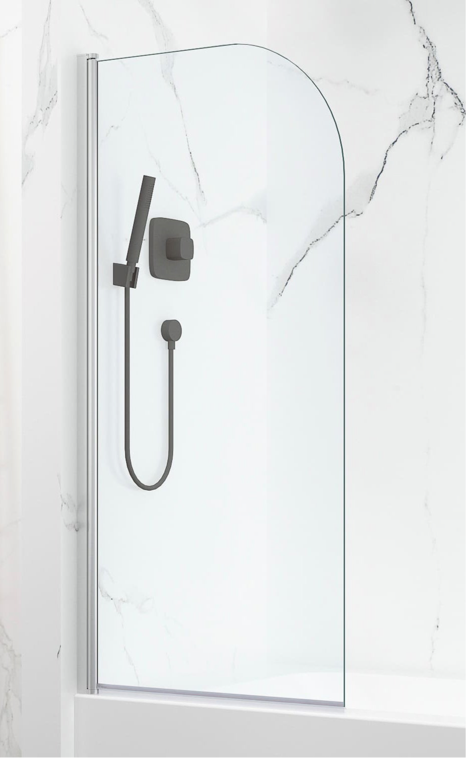 RIO Bathtub Glass Screen 5MM Toughened Glass 900MM X 1400MM