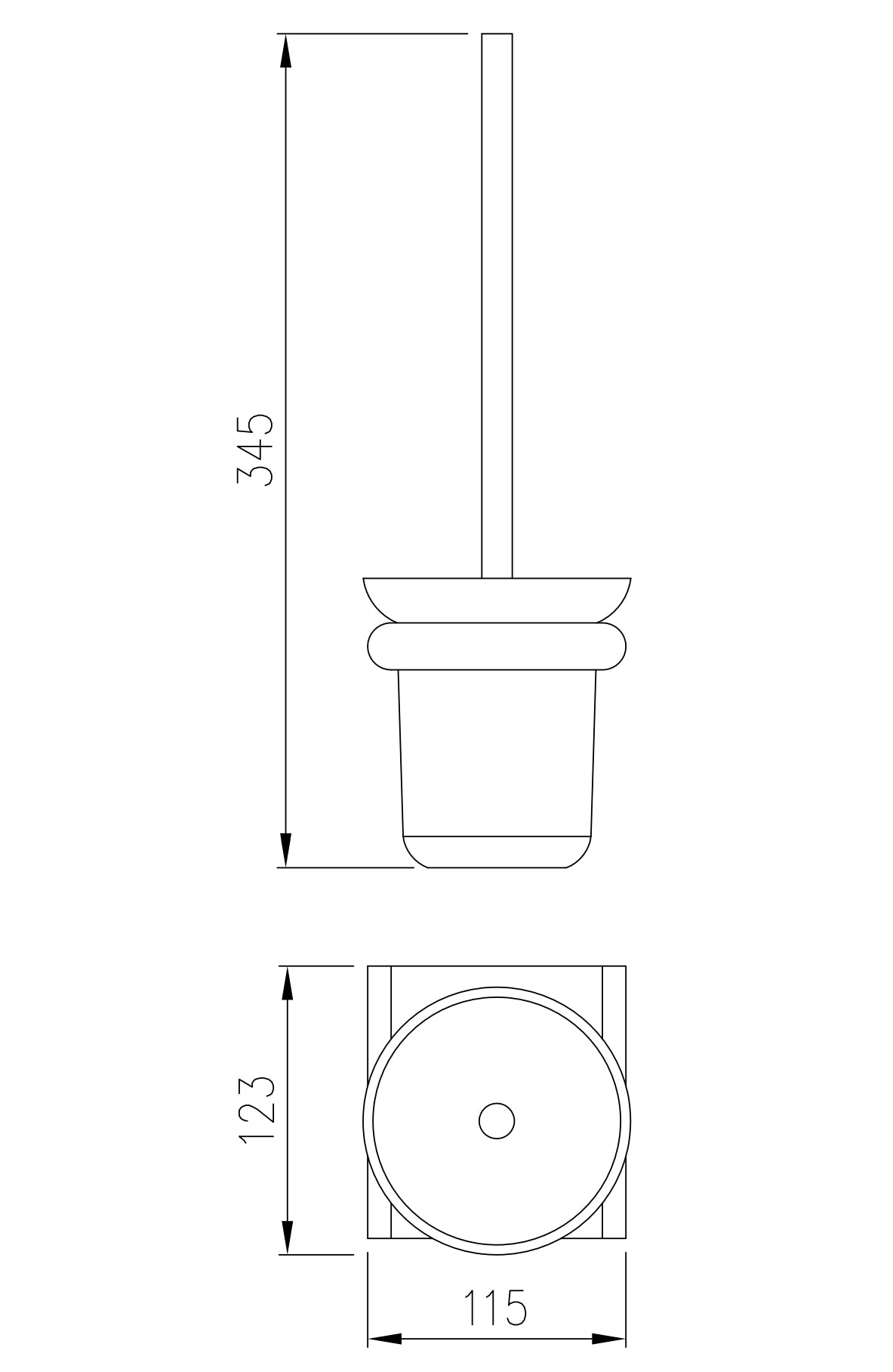 Product dimensions