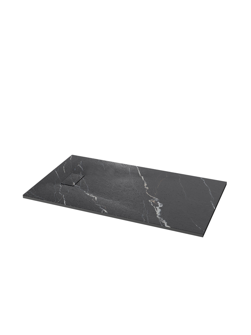 CARRERA RESIN RECTANGULAR SHOWER TRAY 1000MM X 800MM - 900MM X 900MM - WASTE INCLUDED - 2 Variants