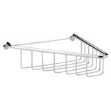 Elena 1-Tier Corner Shower Caddy - Black