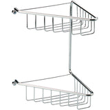 Elena 2-Tier Corner Shower Caddy