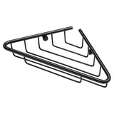 Elena 1-Tier Corner Shower Caddy - Black